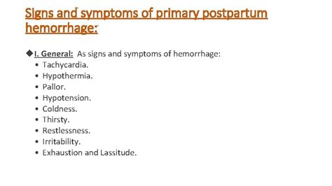 Postpartum Complications Postpartum Hemorrhage Definition It Is Defined