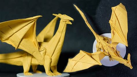 Origami Dragon 80 High Intermediate Tutorial 🔥 Henry Phạm Youtube