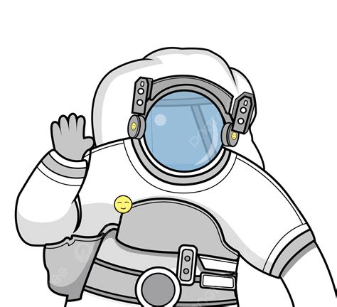 Vector Flat Astronaut Astronaut Drawing Astronaut Sketch Vector Png