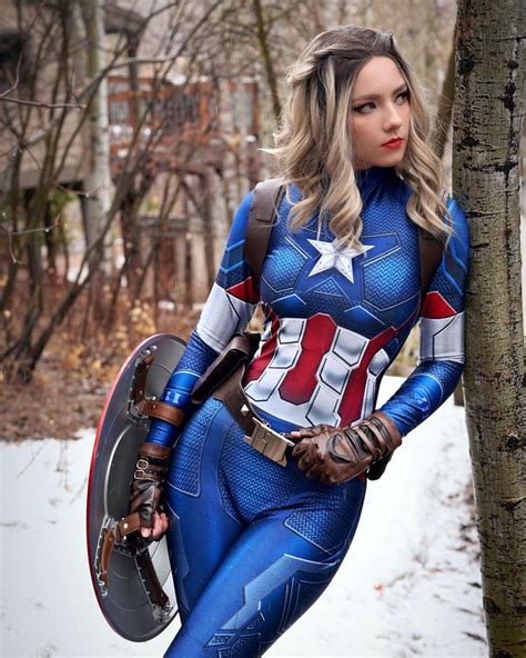 Captain America Halcy Bella Rcosplaygirls