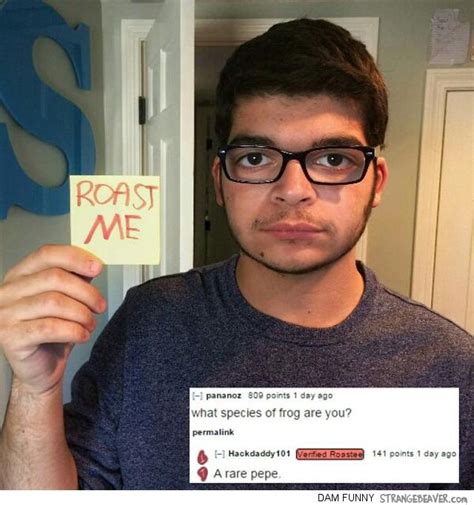 Fun Times On Rroastme 2 2 Strange Beaver Funny Roasts Roast Me