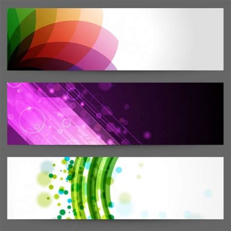 Free Vector Abstract Design Banners