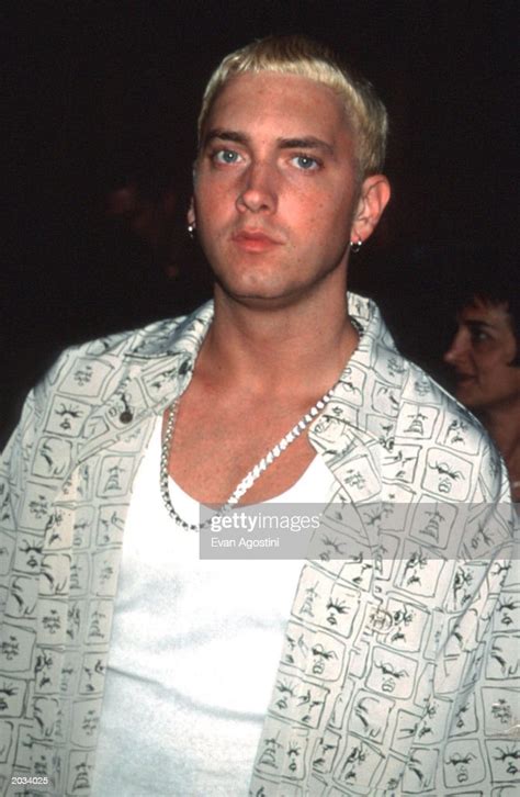 Hip Hop Artist Eminem At The Mtv Music Video Awards In New York City