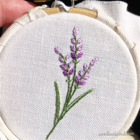 How To Embroider Flowers Simple