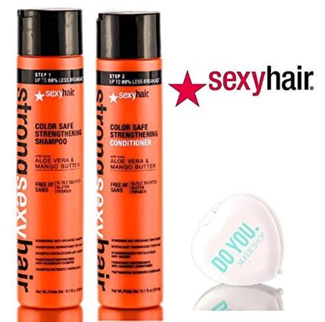 Strong Sexy Hair Color Safe Strengthening Shampoo And Conditioner Duo Set Wmirror 101 Oz 300