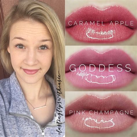 Caramel Apple LipSense X1 Goddess LipSense X1 Pink Champagne LipSense