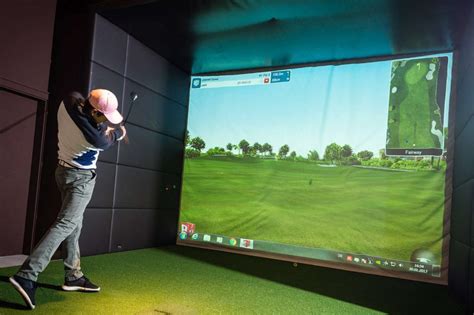 Indoor Golf Simulator ⛳ Golf Resort Gut Brandlhof Salzburg State