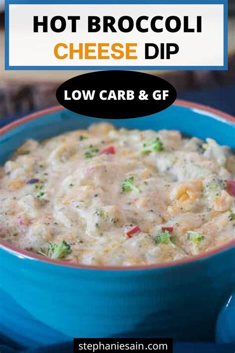This is one of my very favorite soups, especially in winter: Hot Broccoli Cheese Dip (Low Carb & Gluten Free ...