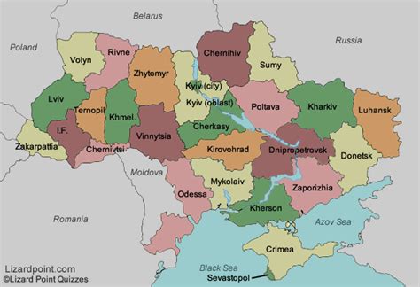 Map Of Ukraine Showing Provinces Get New Map Update