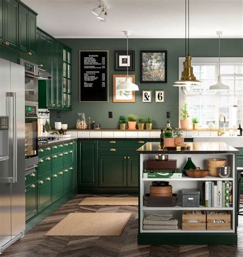 Kitchen Ideas And Inspiration In 2020 Green Kitchen