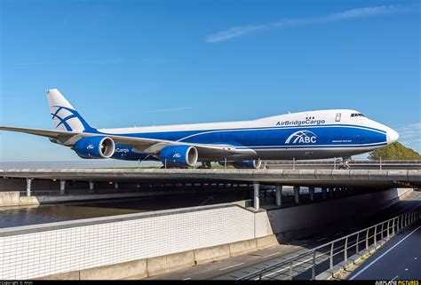 Vq Blq Air Bridge Cargo Boeing 747 8f At Amsterdam Schiphol Photo