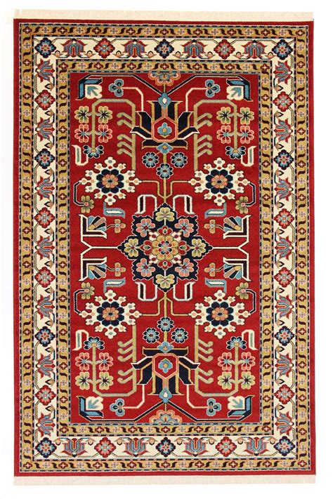 Traditional Persian Design Rug Mehraban Oriental Carpet Small Blue