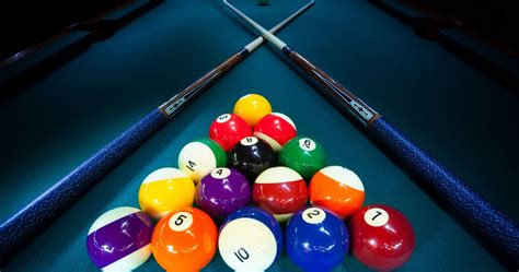 Pool Balls 4k Ultra Hd Wallpaper Billiards Game Billiards Cue Stick