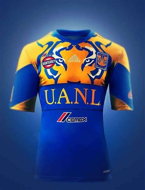 Jersey Uanl Dream Camisa De Tigre Logotipos De Futbol Equipo De