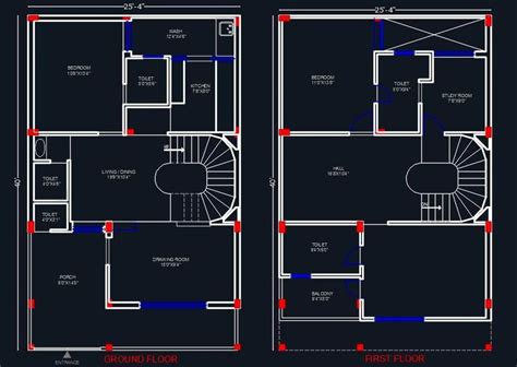 House Space Planning 25x40 Floor Layout Plan Floor Layout 20x40