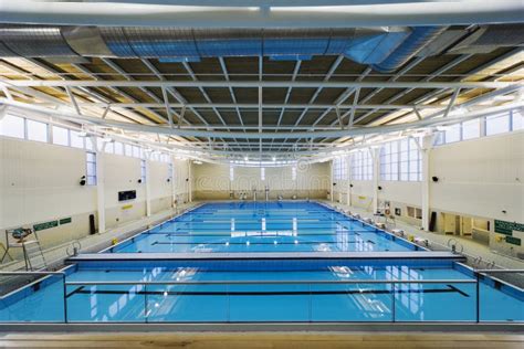 University Indoor Swimming Pool Stock Photo Image Of Pursuit Clear