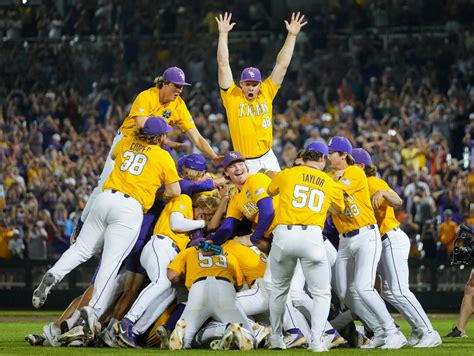 Lsu Returns To College Baseballs Pinnacle With 2023 National