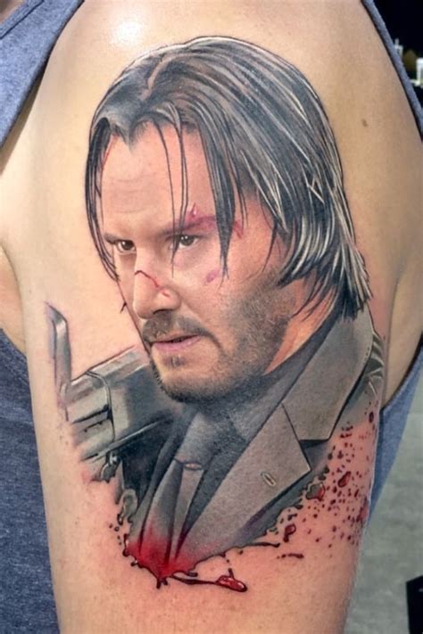 People interested in john wick tattoo also searched for. Tattoo uploaded by David Corden | Keanu Reeves as John ...