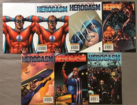 The Boys Herogasm 7 Issue Lot 1 1virgin 2 3 4 5 6 Ennis