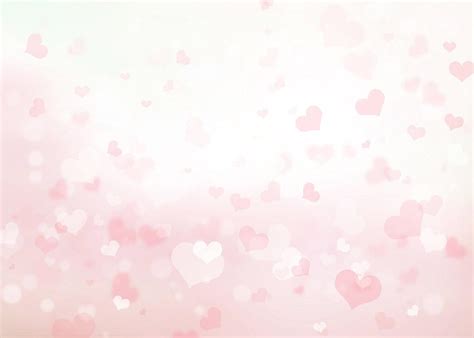 Pink Sparkle Hearts With Bokeh Background Photography Backdrop J 0168