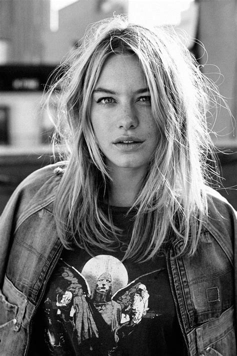 Camille Rowe For Glamour France By We Are The Rhoads Messy Hairstyles