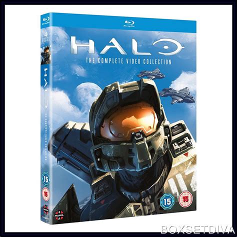 Halo The Complete Video Collection 4 Movie Collection Brand New