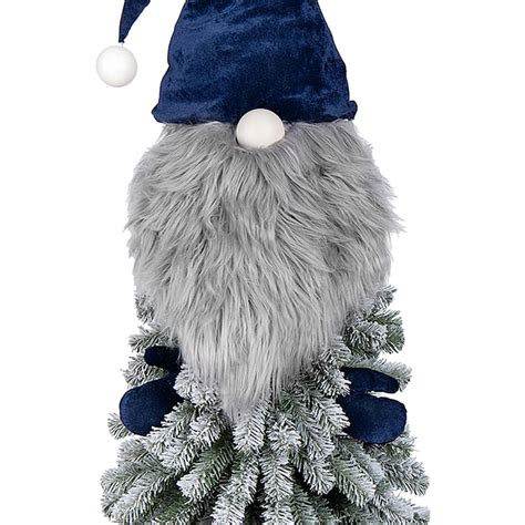 Ty Pennington Blue And Silver Gnome Tree 5 At Home