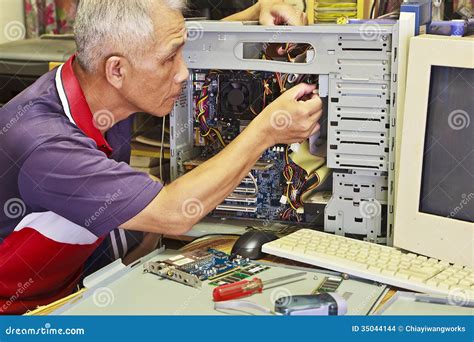 Computer Assembly Stock Photo Image Of Assembling Accessories 35044144