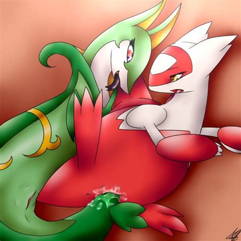 727196 Latias Pokemon Serperior Shikaro Thatguys Furry