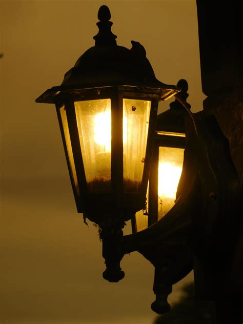 Free Images Night Evening Lantern Reflection Darkness Street