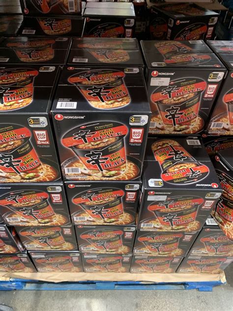 The healthy choice for thai cuisine that you can make at home. Costco Nongshim Shin Black Premium Noodle Cup 8 Count 3.56 oz Each - Costco Fan