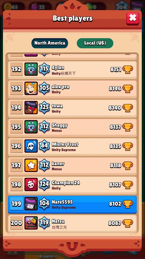 Finally Hit Top 200 Rbrawlstars