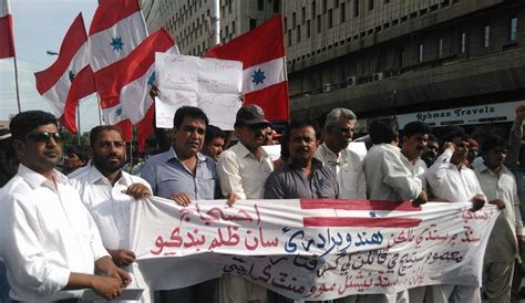 Pakistani Hindus Protest Against The Murder Of The Hindu Boy Graphic