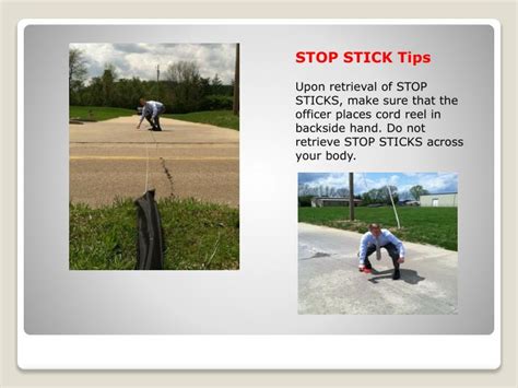 Ppt Stop Stick Training Powerpoint Presentation Id954277