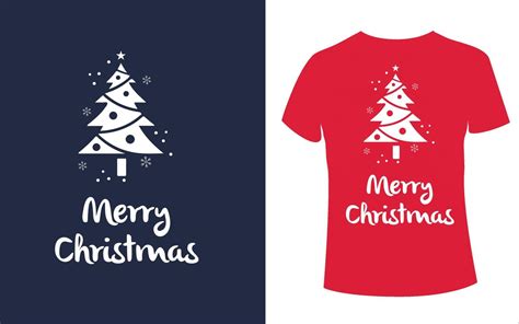 merry christmas t shirt design with christmas tree 12676794 vector art at vecteezy