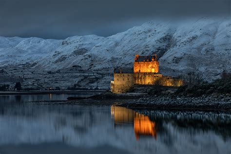 The Warmth Of Winter Eilean Donan Castle Scotland Melvin Nicholson