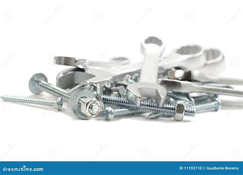 Wrenches And Screws Stock Photo Image Of Mechanic Wrench 11192710