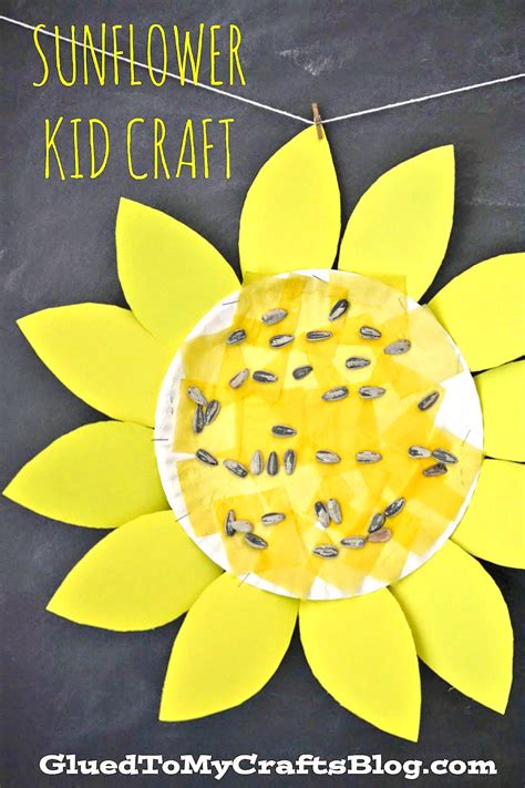 Sunflower Kid Craft