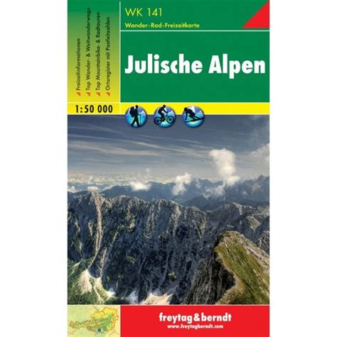 Wk 141 Julian Alps Hiking Map