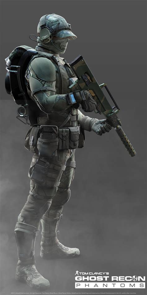 Artstation Ghost Recon Phantom Support Class Jungle Pack Tom Clancy