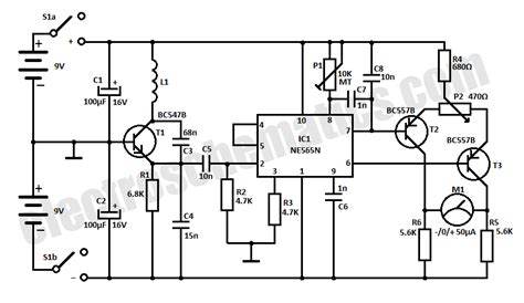 Gold metal detector circuit diagram pdf. Homemade metal detector circuit
