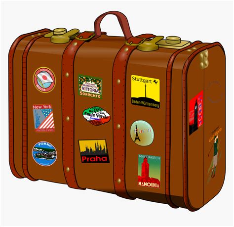 Travel Clipart Png Suitcase Png Clipart Transparent Png