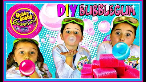 How To Make Homemade Bubble Gum Easy Diy Bubble Gum