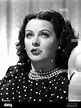 Hedy Lamarr (Hedwig Eva Maria Kiesler: 1914-2000), publicity photograph ...