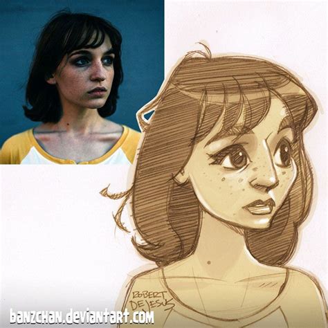 Illustrator Turns Strangers Into Anime Characters Cartoon Drawings Photo To Cartoon Cartoon