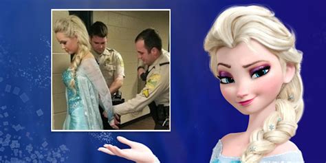 Frozens Elsa Arrested In Ga Over Ridiculously Cold Weather