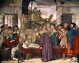 Scenes from the Life of St Anthony of Padua - Miracle of the Miser’s ...