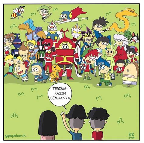 10 Komik Strip Tokoh Kartun Tontonan Anak Anak 90 An Ini Bikin Ketawa