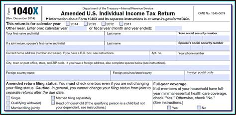 1040x Tax Form Online Form Resume Examples Gq96x6evor