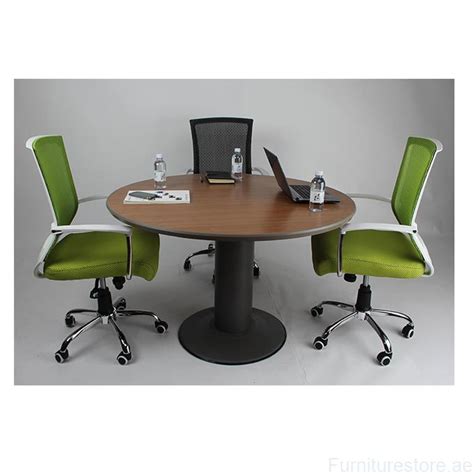 Adalric Round Meeting Table Office Furniture Company Dubai Office